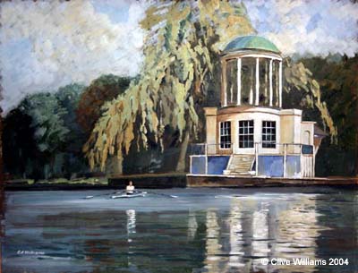 Clive Williams artist Temple Island